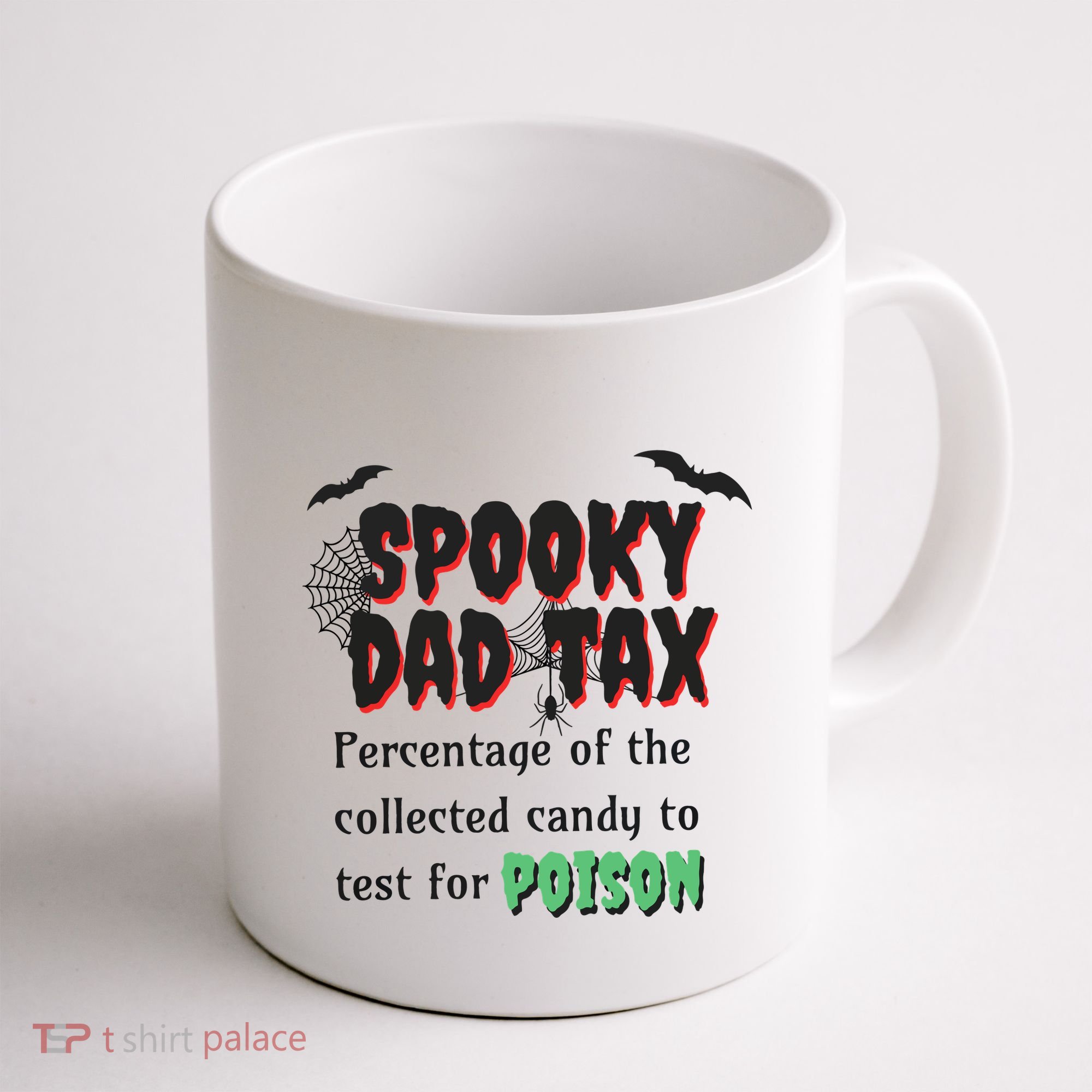 Spooky Dad Tax Halloween Funny Family Matching Halloween Coffee Mug