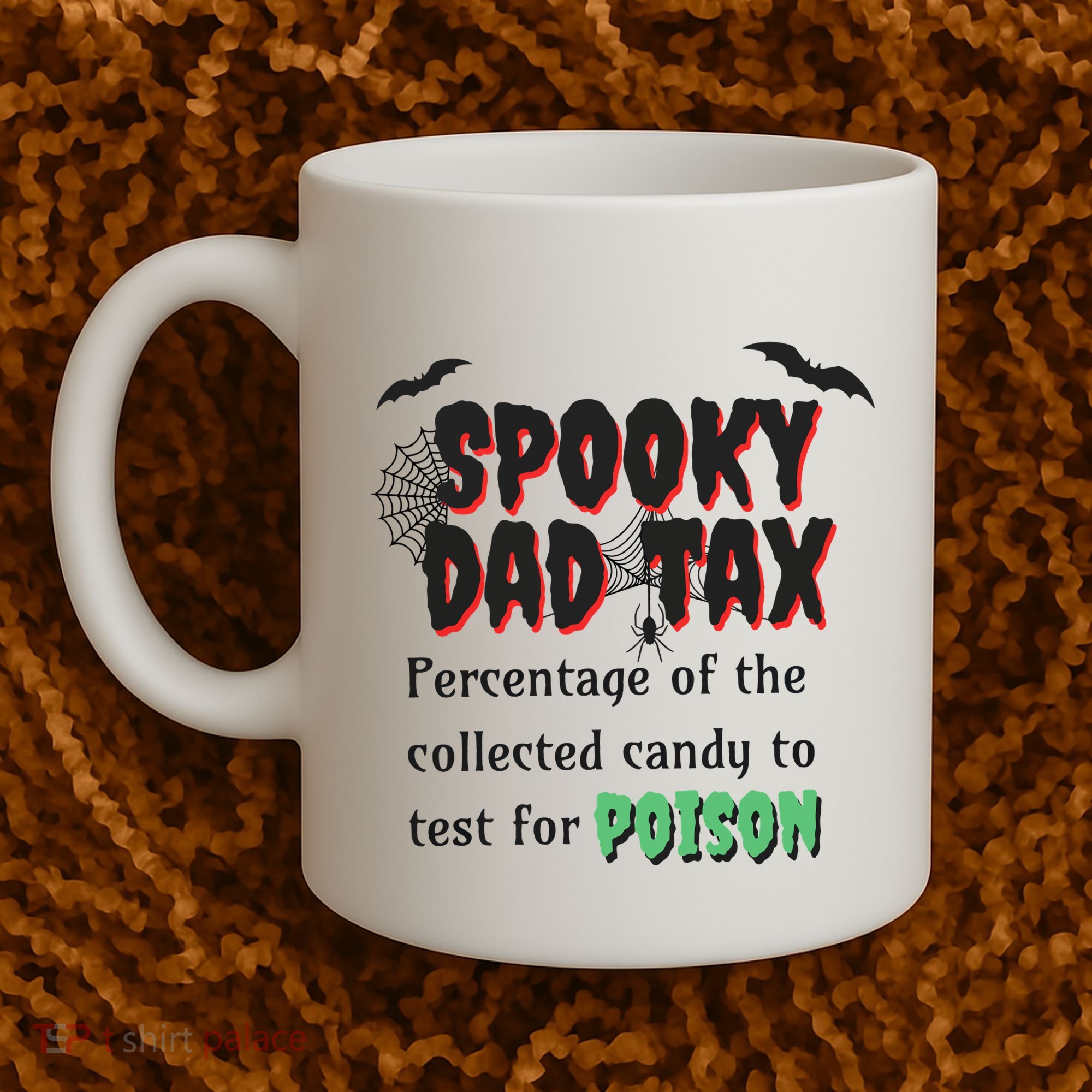 Spooky Dad Tax Halloween Funny Family Matching Halloween Coffee Mug