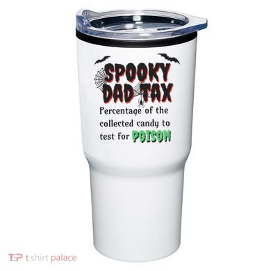 Spooky Dad Tax Halloween Funny Family Matching Halloween Tumbler