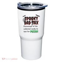 Spooky Dad Tax Halloween Funny Family Matching Halloween Tumbler thumb 0