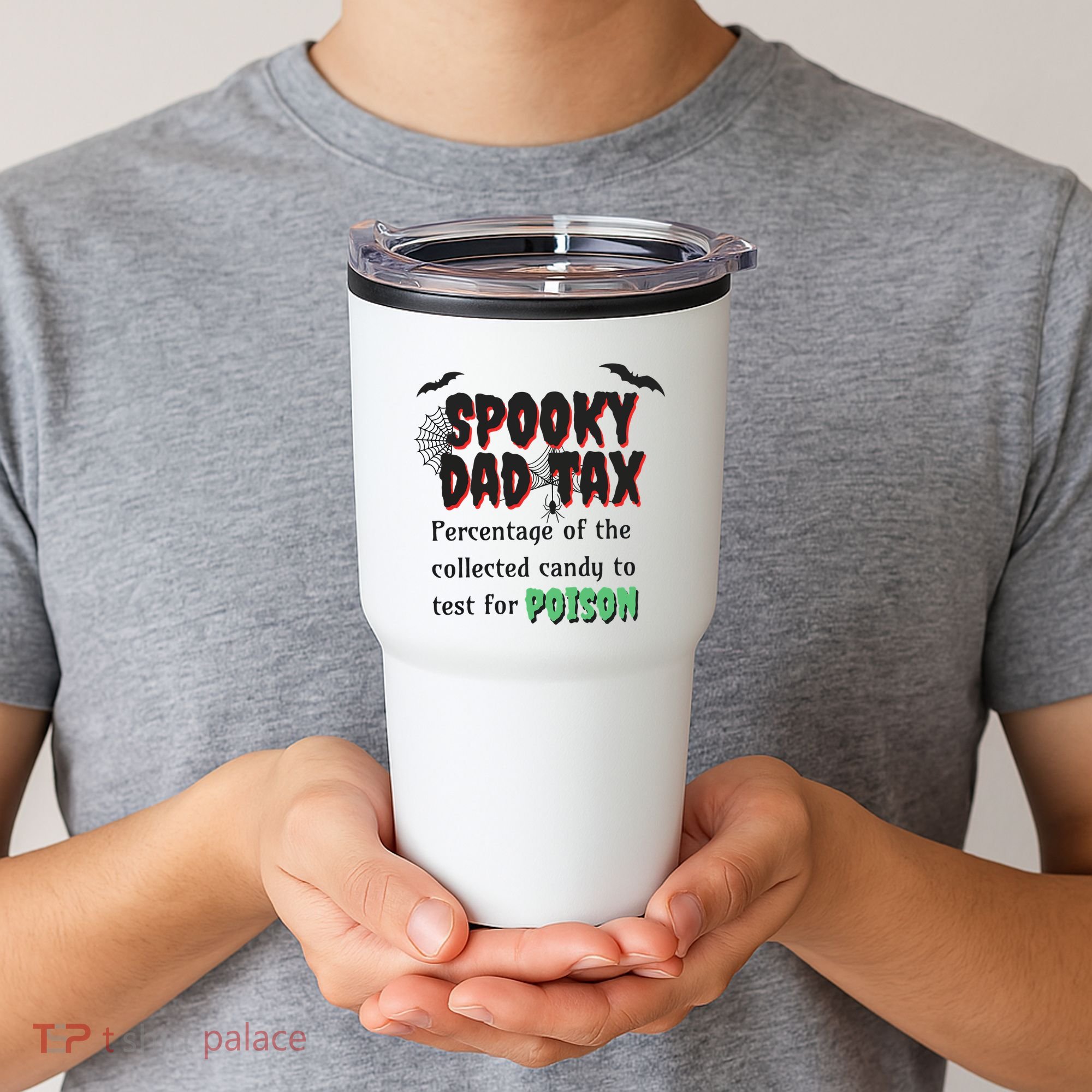 Spooky Dad Tax Halloween Funny Family Matching Halloween Tumbler