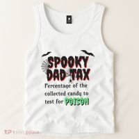 Spooky Dad Tax Halloween Funny Family Matching Halloween Tank Top thumb 2