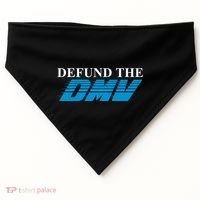 Defund The Dmv USA-Made Doggie Bandana thumb 0