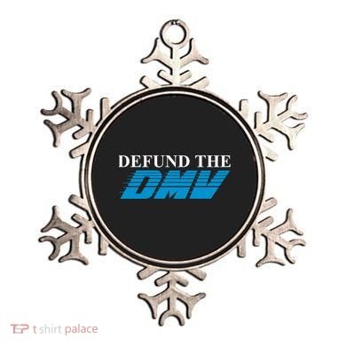 Defund The Dmv Ornament