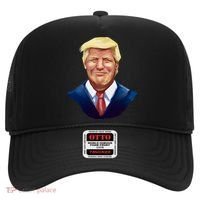 Smiling Donald Trump Portrait Hat thumb 0