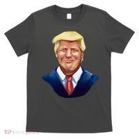 Smiling Donald Trump Portrait T-Shirt thumb 0
