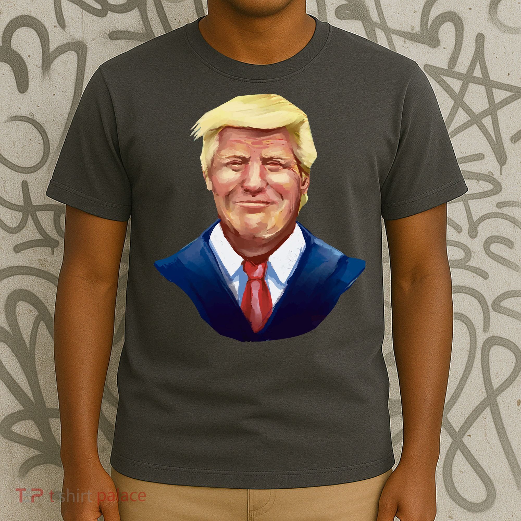 Smiling Donald Trump Portrait T-Shirt
