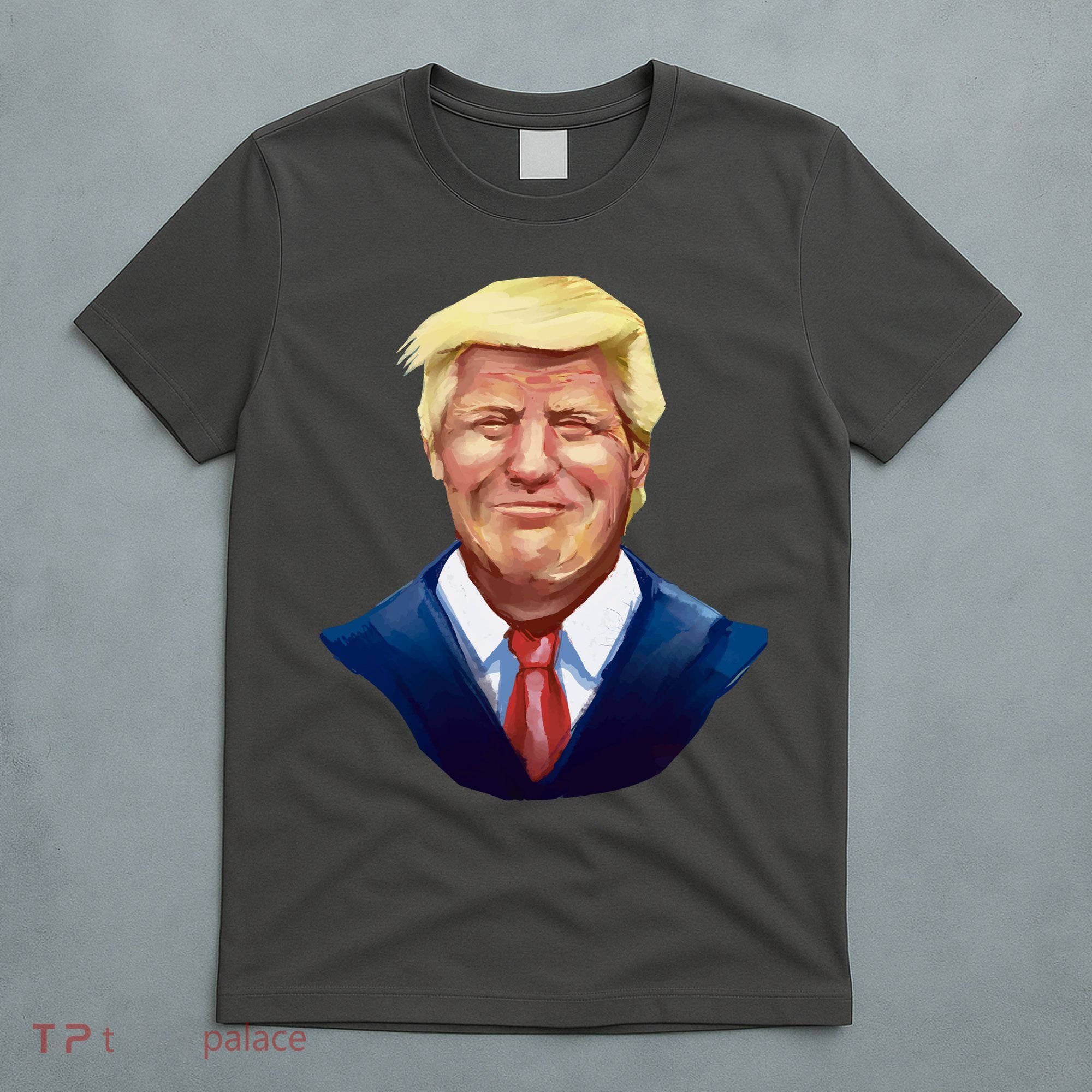 Smiling Donald Trump Portrait T-Shirt