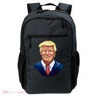 Smiling Donald Trump Portrait Backpack thumb 0