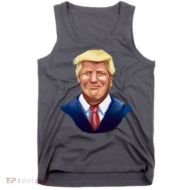 Smiling Donald Trump Portrait Tank Top
