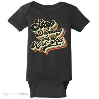 Stop Drinking The Koolaid Media News Msm Brainwashing Baby Bodysuit