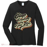 Stop Drinking The Koolaid Media News Msm Brainwashing Women's Long Sleeve Shirt thumb 0