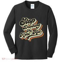 Stop Drinking The Koolaid Media News Msm Brainwashing Kids Long Sleeve Shirt thumb 0