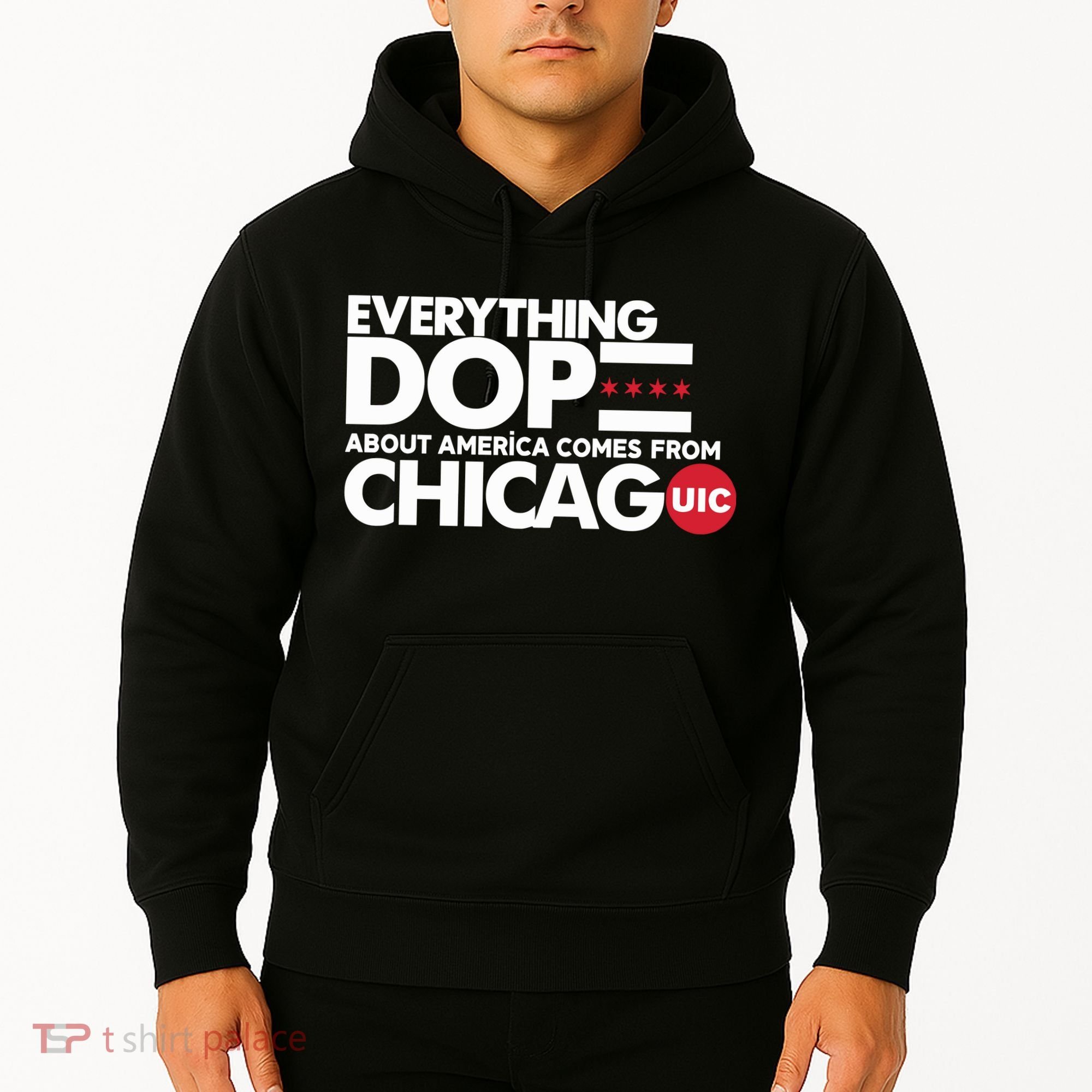 Shermann Dilla Thomas Everything Dope About America Comes From Chicago Uic Baske Hoodie
