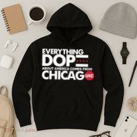 Shermann Dilla Thomas Everything Dope About America Comes From Chicago Uic Baske Hoodie thumb 3