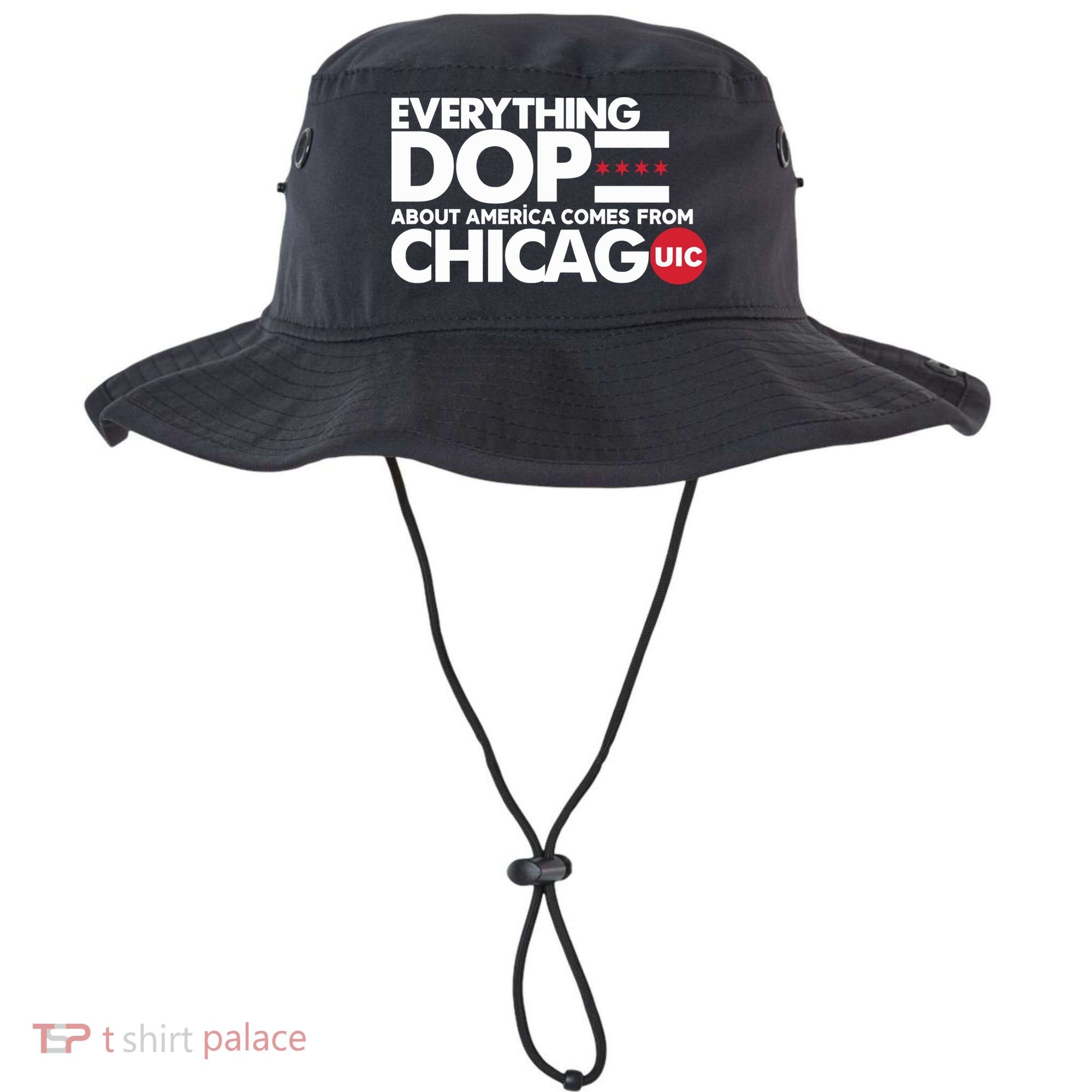 Shermann Dilla Thomas Everything Dope About America Comes From Chicago Uic Baske Bucket Hat