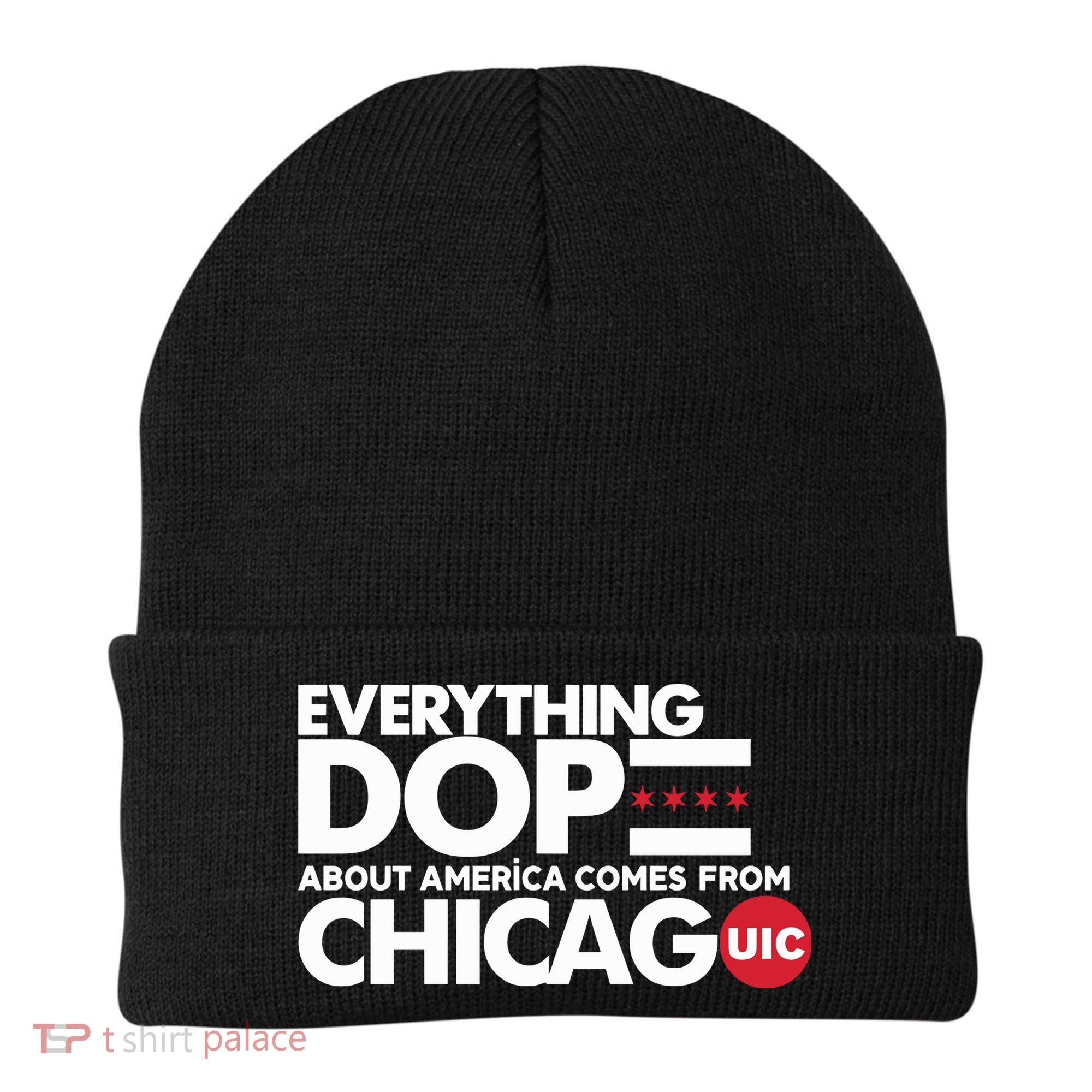 Shermann Dilla Thomas Everything Dope About America Comes From Chicago Uic Baske Beanie
