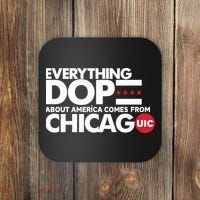 Shermann Dilla Thomas Everything Dope About America Comes From Chicago Uic Baske Coaster thumb 0