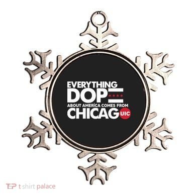Shermann Dilla Thomas Everything Dope About America Comes From Chicago Uic Baske Ornament