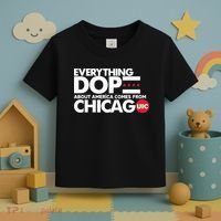 Shermann Dilla Thomas Everything Dope About America Comes From Chicago Uic Baske Toddler T-Shirt thumb 3