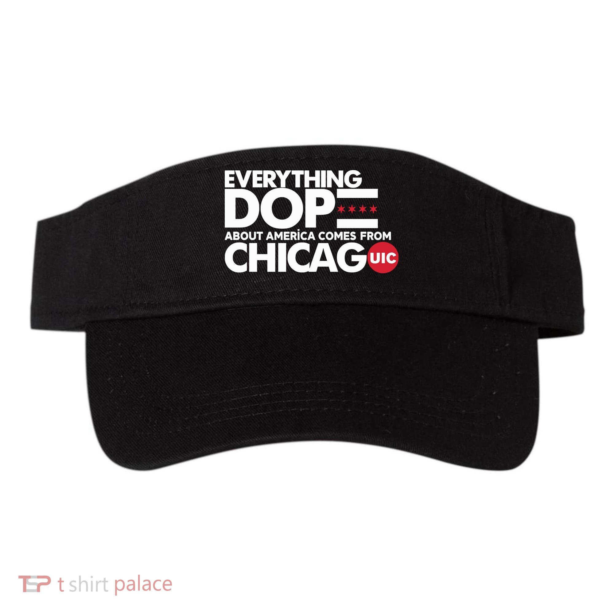 Shermann Dilla Thomas Everything Dope About America Comes From Chicago Uic Baske Visor
