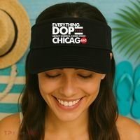 Shermann Dilla Thomas Everything Dope About America Comes From Chicago Uic Baske Visor thumb 2
