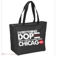 Shermann Dilla Thomas Everything Dope About America Comes From Chicago Uic Baske Tote Bag thumb 2