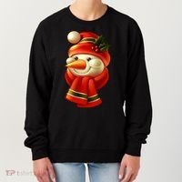 Snowman Dressed To Impress Women's Sweatshirt thumb 0