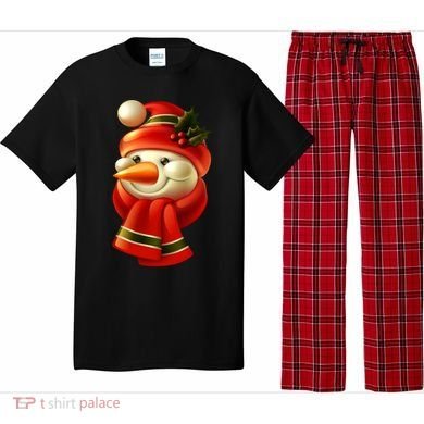 Snowman Dressed To Impress Pajama Set