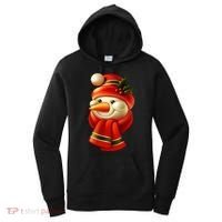Snowman Dressed To Impress Women's Hoodie thumb 0