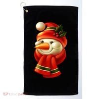Snowman Dressed To Impress Golf Towel thumb 0