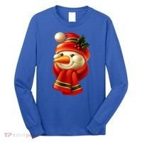 Snowman Dressed To Impress Long Sleeve Shirt thumb 0