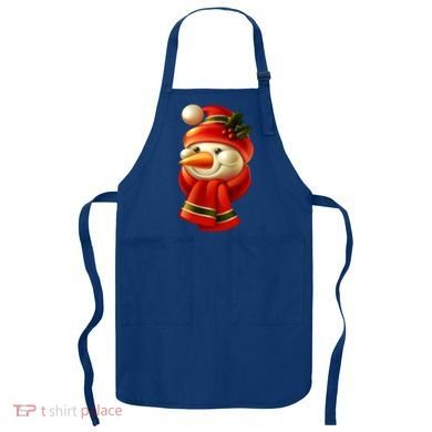 Snowman Dressed To Impress Apron