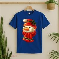 Snowman Dressed To Impress T-Shirt thumb 2