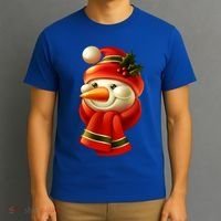 Snowman Dressed To Impress T-Shirt thumb 3