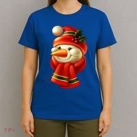 Snowman Dressed To Impress T-Shirt thumb 4