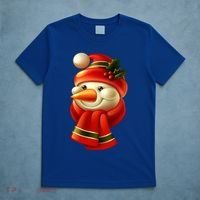 Snowman Dressed To Impress T-Shirt thumb 5