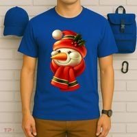 Snowman Dressed To Impress T-Shirt thumb 6