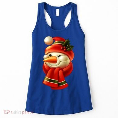 Snowman Dressed To Impress Women's Tank Top