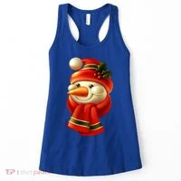 Snowman Dressed To Impress Women's Tank Top thumb 0