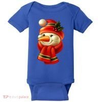Snowman Dressed To Impress Baby Bodysuit thumb 0