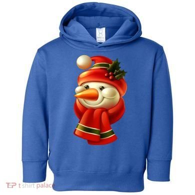 Snowman Dressed To Impress Toddler Hoodie