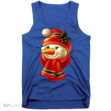 Snowman Dressed To Impress Tank Top