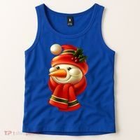 Snowman Dressed To Impress Tank Top thumb 2