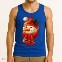 Snowman Dressed To Impress Tank Top thumb 3