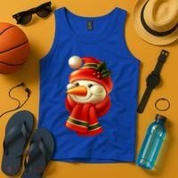 Snowman Dressed To Impress Tank Top thumb 4
