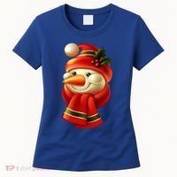 Snowman Dressed To Impress Women's T-Shirt thumb 0