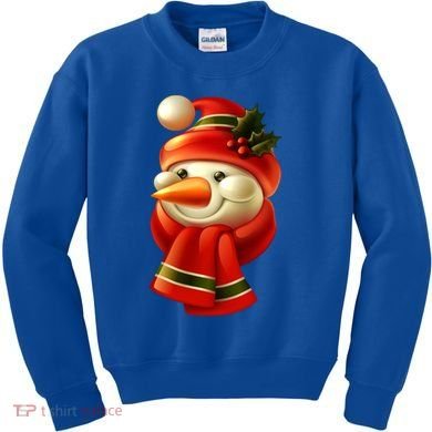 Snowman Dressed To Impress Kids Sweatshirt