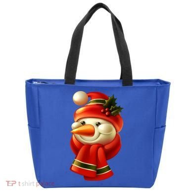 Snowman Dressed To Impress Tote Bag