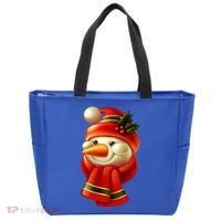Snowman Dressed To Impress Tote Bag thumb 0